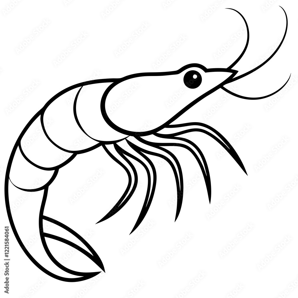 illustration of a cartoon fish illustration of a cartoon fish