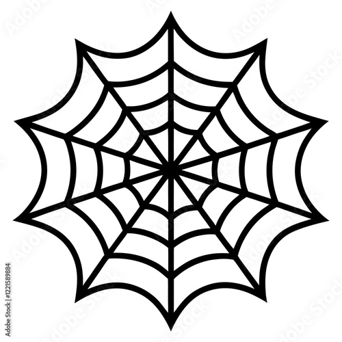 spider and web