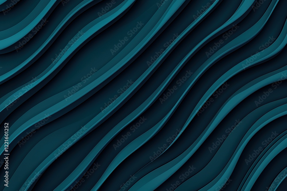 A textured abstract design featuring flowing waves in deep blue and teal hues, creating a sense of depth and movement. A textured abstract design featuring flowing waves in deep blue and teal hues, creating a sense of depth and movement.