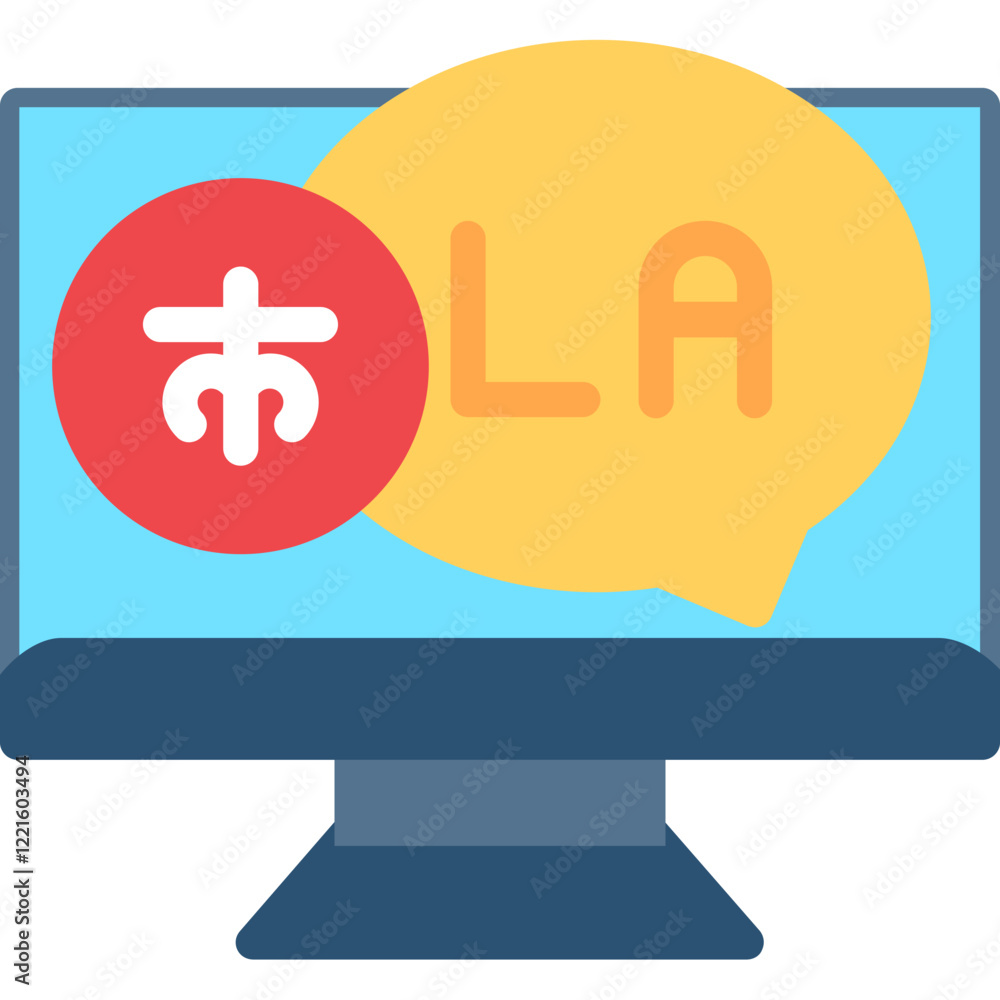 Fototapeta premium Latin Icon