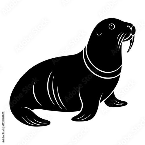 black sea lion