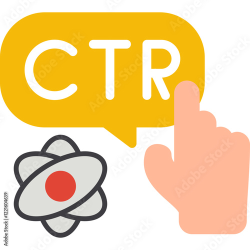CTR (Click-Through Rate) Icon