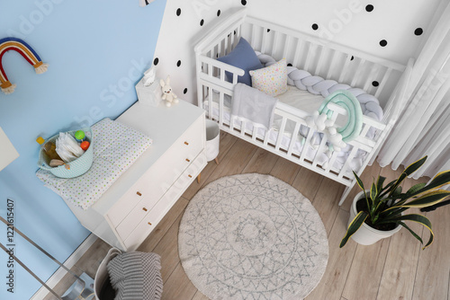 Stylish interior of modern ...