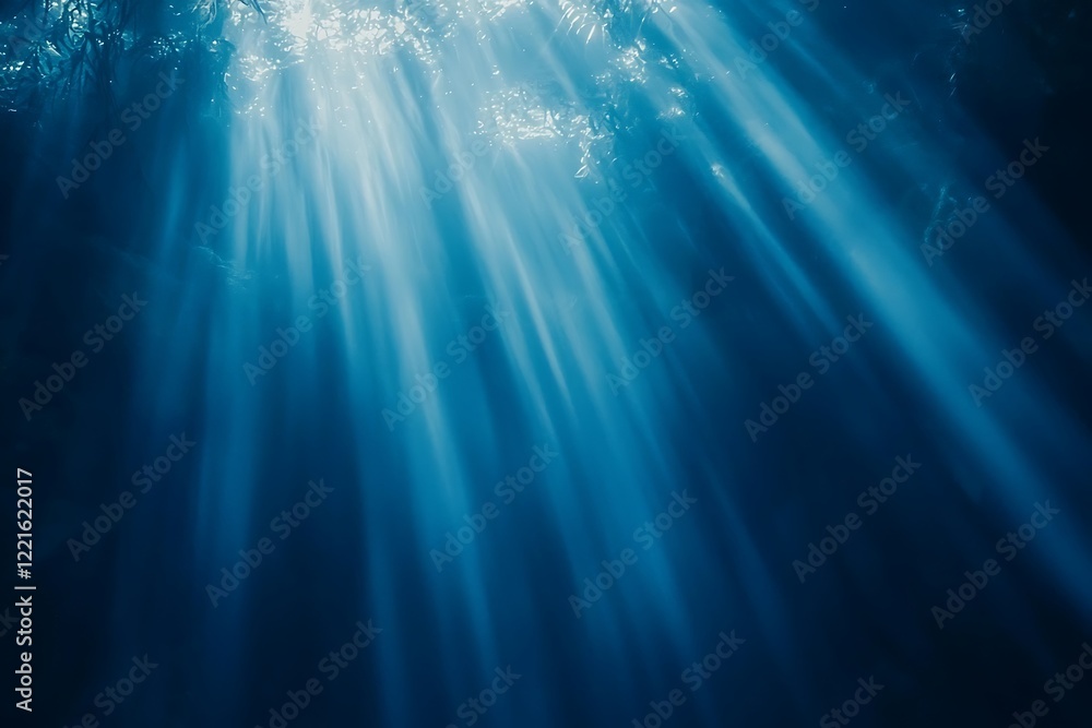 Blue gradient abstract texture background with glowing light rays, evoking futuristic aesthetics Blue gradient abstract texture background with glowing light rays, evoking futuristic aesthetics