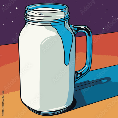 milk vector for design needs 