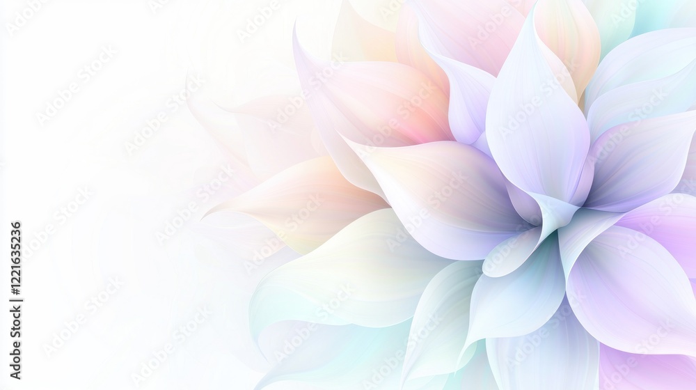 Fototapeta premium Soft Pastel Flower Bloom