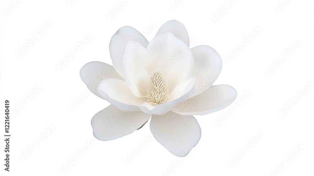Fototapeta premium Delicate White Magnolia Blossom