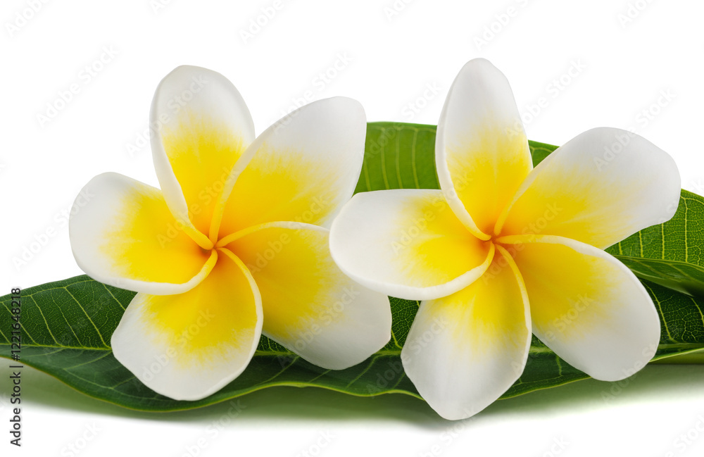 Fototapeta premium Frangipani flowers