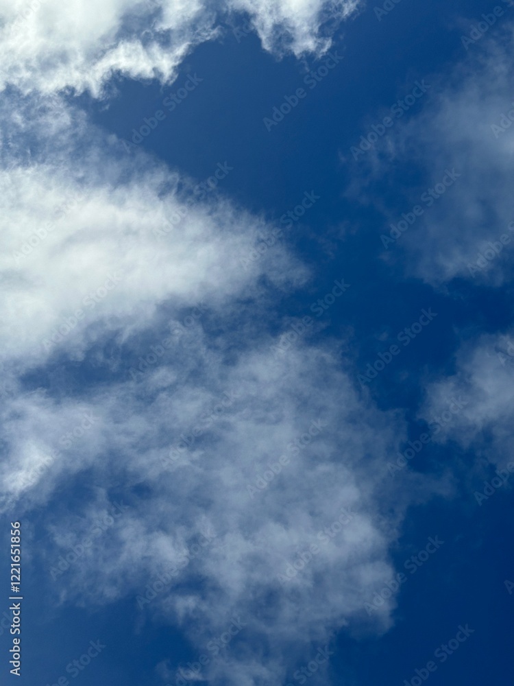Obraz premium blue sky with clouds