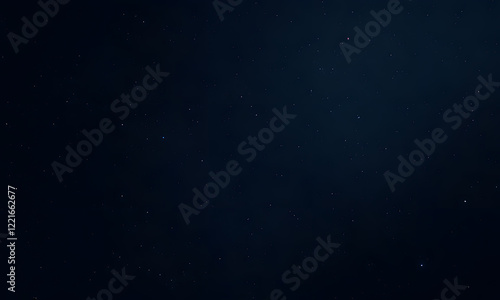 The night sky is filled with countless stars in dark deep space perfect for astronomy, astrology, and stargazing-themed designs and projects