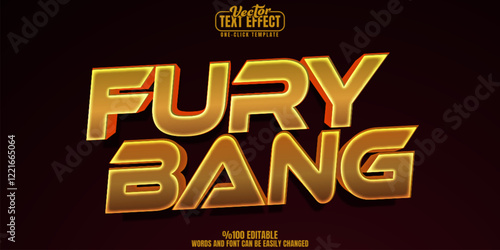 Game editable text effect, customizable warrior and battle 3d font style
