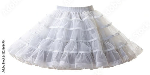 White petticoat skirt