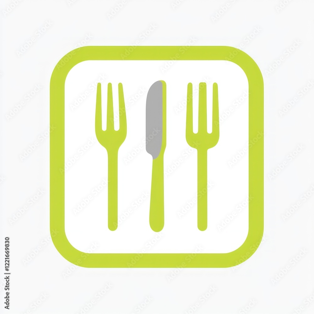 Restaurant Icon, Fork Knife, Food Service Symbol, Simple Design, Ready to Eat, Clean Background, Useful for Menu, Website, Restaurant Restaurant Icon, Fork Knife, Food Service Symbol, Simple Design, Ready to Eat, Clean Background, Useful for Menu, Website, Restaurant
