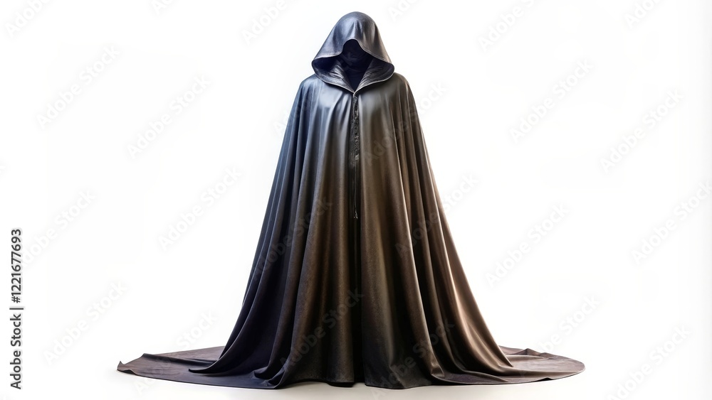 Dark Hooded Cloak