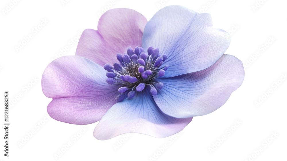 Colorful flower on transparent background Colorful flower on transparent background
