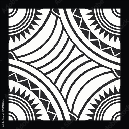 Stylish Geometric Vector Patterns | Ideal for Decorative Fabrics, Artistic Wall Art, Seamless Digital Creations, and Bold Design Projects in Trendy Themes.