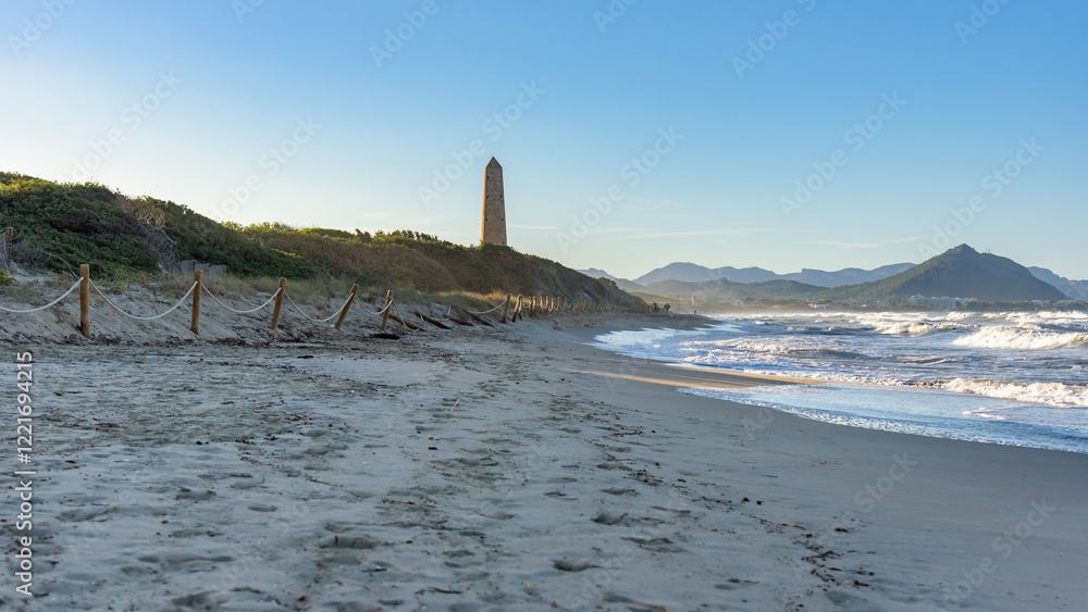 View of the Playa de Muro beach on Majorca View of the Playa de Muro beach on Majorca