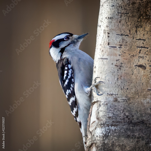 Downy woodpecker photo