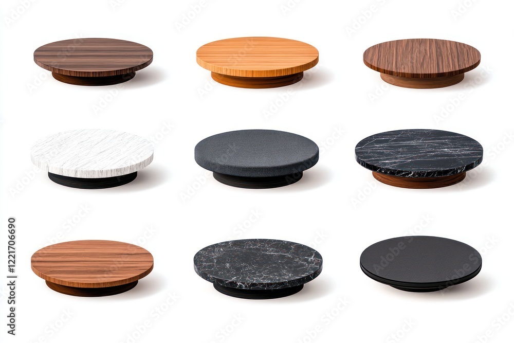 Assorted Retro and Modern Coffee Tables Cutouts on Isolated Background - Furniture Collection Set Assorted Retro and Modern Coffee Tables Cutouts on Isolated Background - Furniture Collection Set