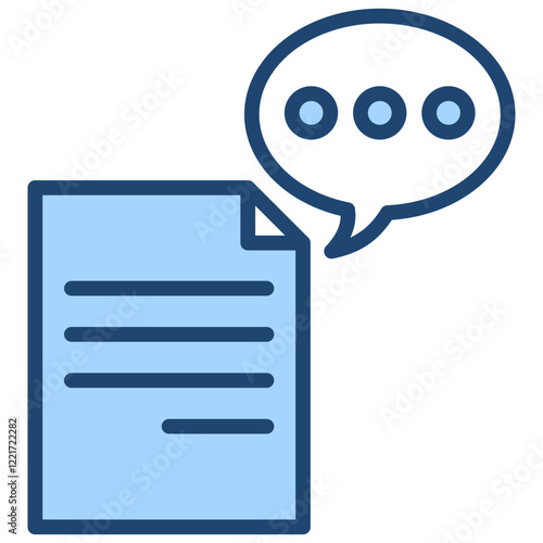 Semantic Blue Icon