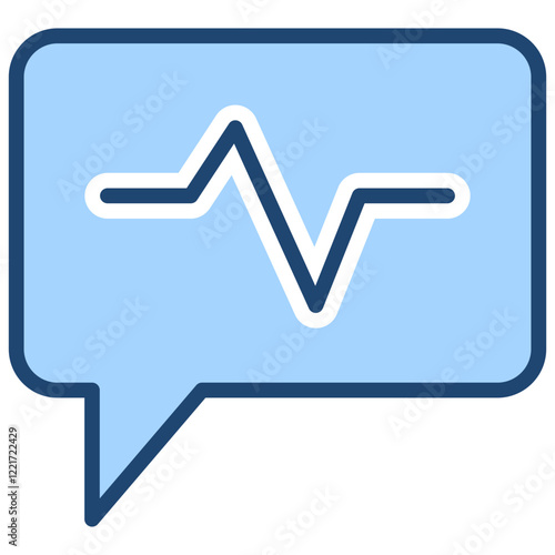 Inflection Blue Icon