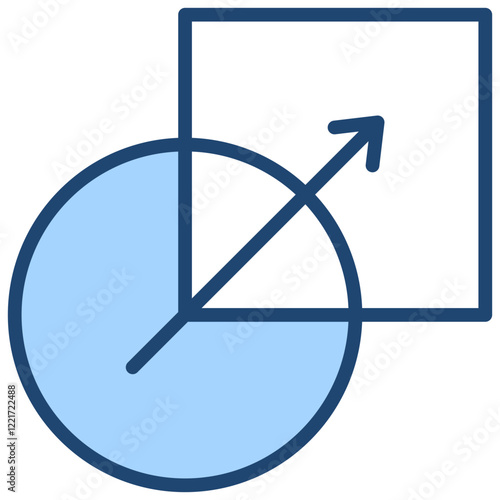 Blend Blue Icon