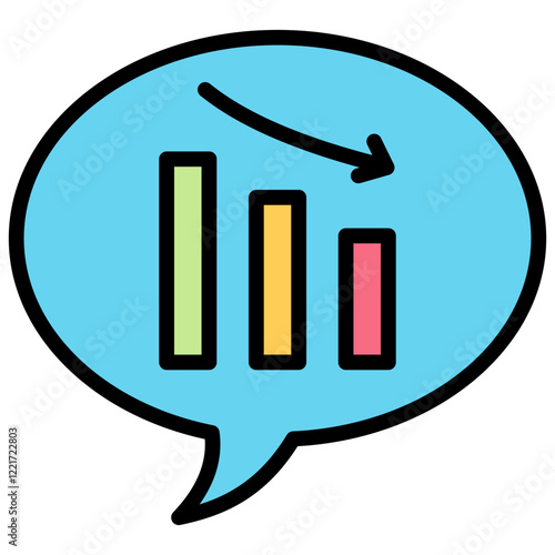 Language Attrition Outline Color Icon