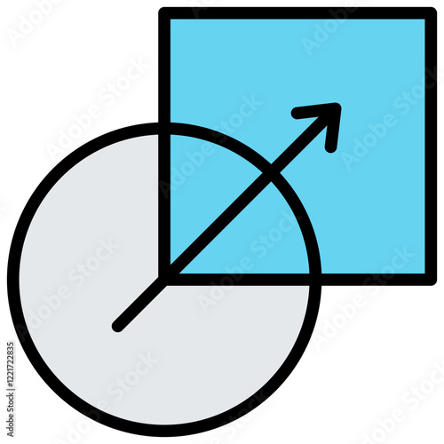 Blend Outline Color Icon