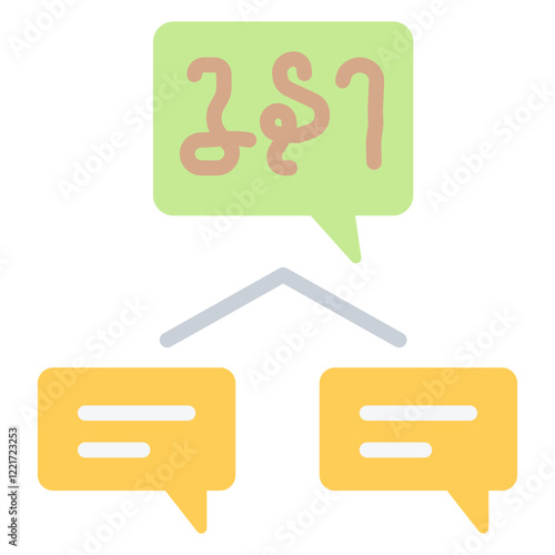 Heritage Language Flat Icon