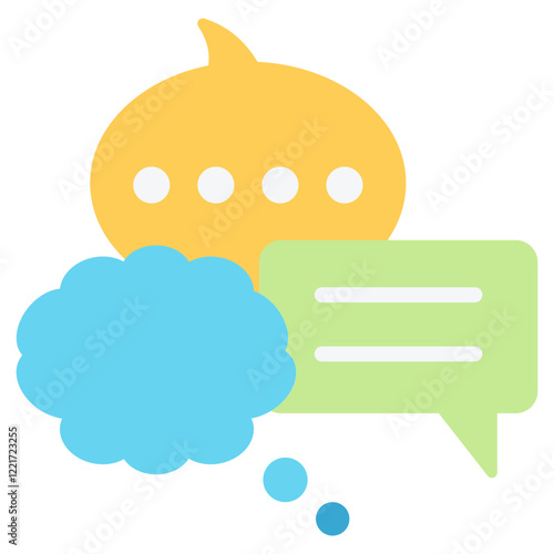 Trans Language Flat Icon