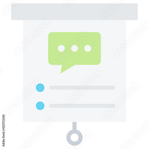 Construction Grammar Flat Icon