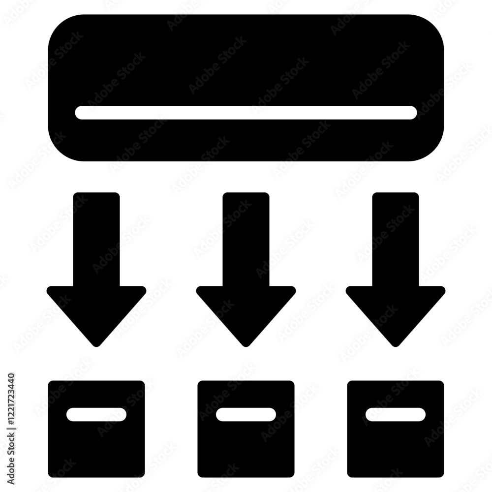 Parsing Glyph Icon Parsing Glyph Icon