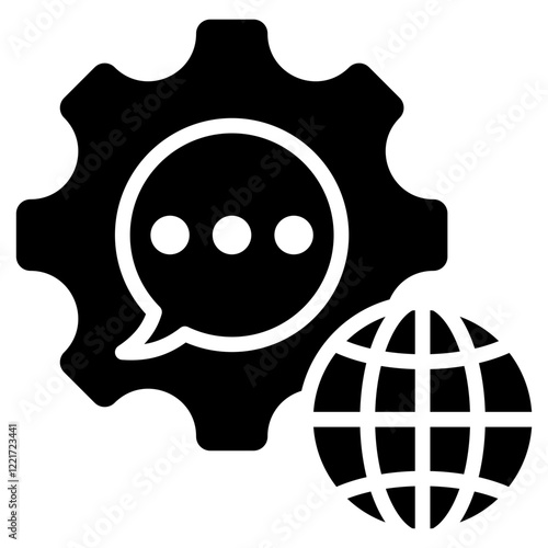 Universal Grammar Glyph Icon