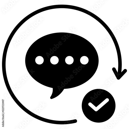 Revitalization Glyph Icon