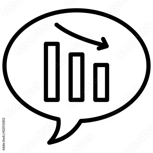 Language Attrition Outline Icon