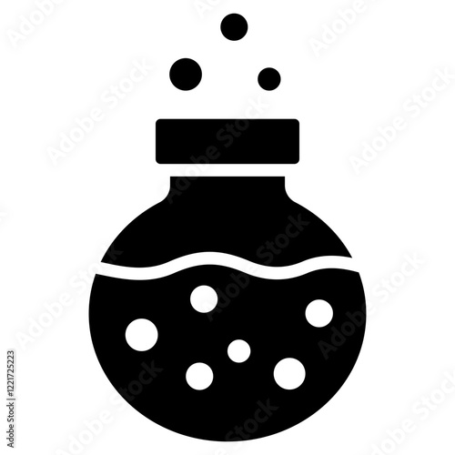 Ideal Gas Law Glyph Icon