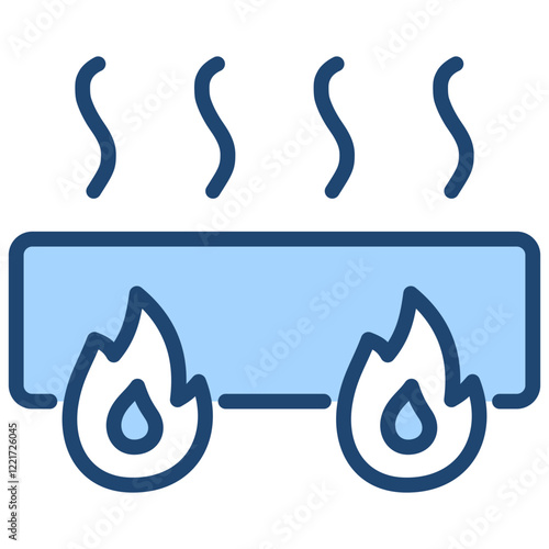 Conduction Blue Icon