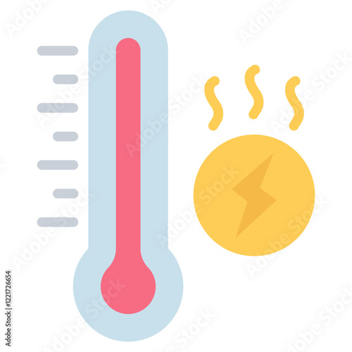 Thermal Flat Icon