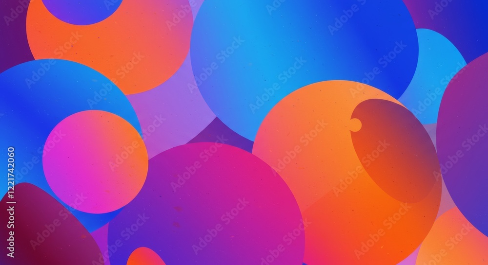 Abstract Sphere Symphony: A vibrant arrangement of colorful, overlapping spheres creates a dynamic and visually appealing composition, evoking feelings of movement, energy, and modern design. Abstract Sphere Symphony: A vibrant arrangement of colorful, overlapping spheres creates a dynamic and visually appealing composition, evoking feelings of movement, energy, and modern design.