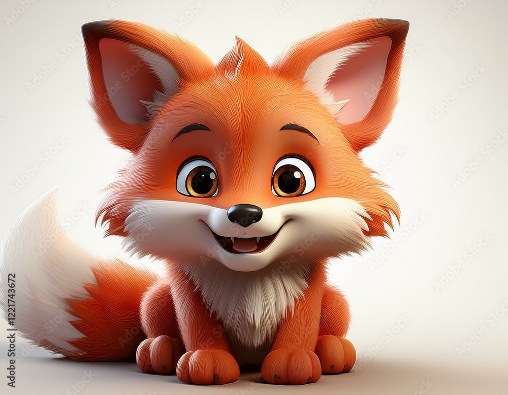 Obraz premium Niedlicher Fuchs