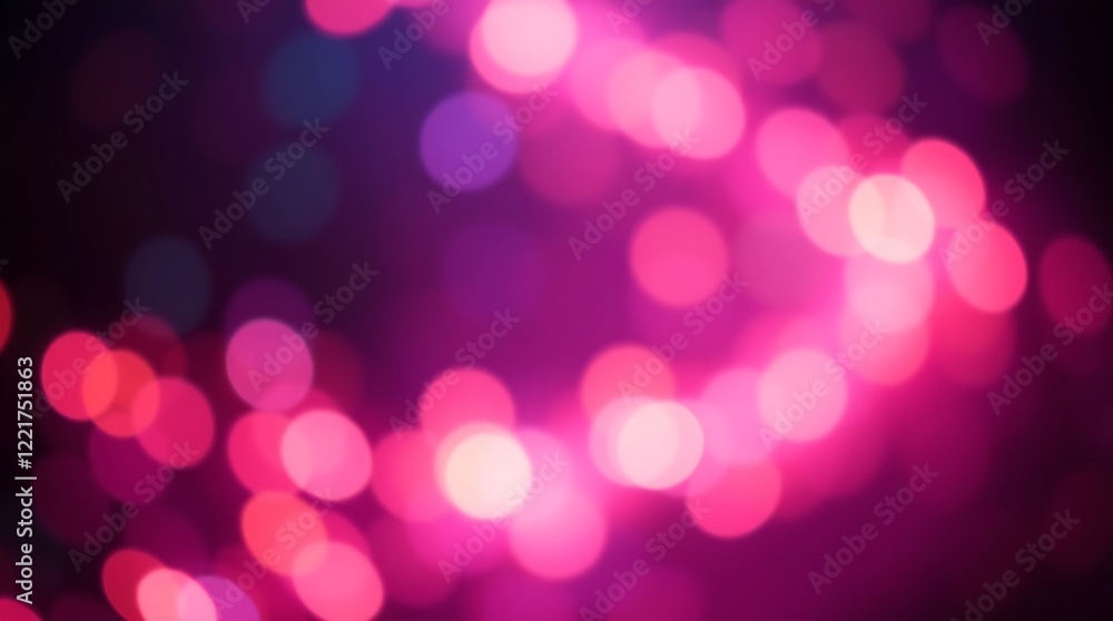 Abstract Bokeh Background with Vibrant Pink Hues Abstract Bokeh Background with Vibrant Pink Hues