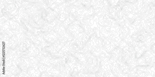  Abstract seamless paper cut world map design geometric background modern template . Topography banner texture white template curve concept style .