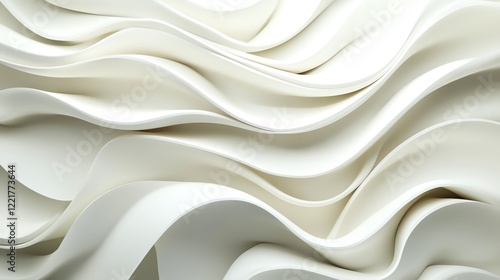 Organic flowing text, seamlessly integrated into surreal abstract designs, soft light, 3D illustration