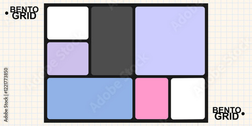 Modular shapes and bento grid