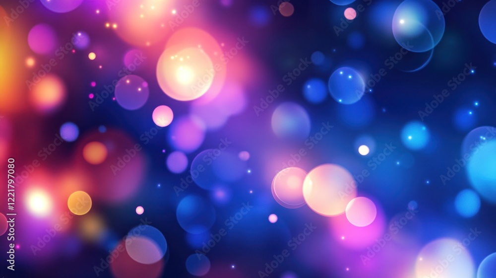 Abstract Colorful Bokeh Background Abstract Colorful Bokeh Background