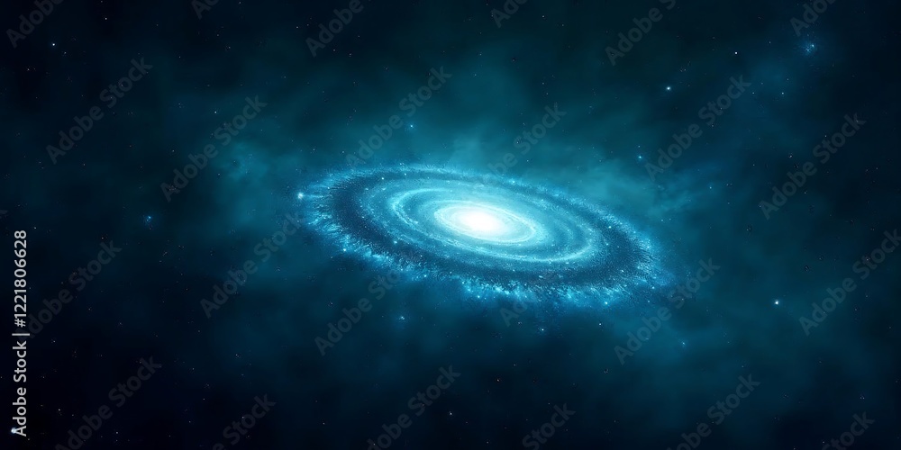 Celestial Spiral Galaxy: A Cosmic Dance of Light and Stardust Celestial Spiral Galaxy: A Cosmic Dance of Light and Stardust