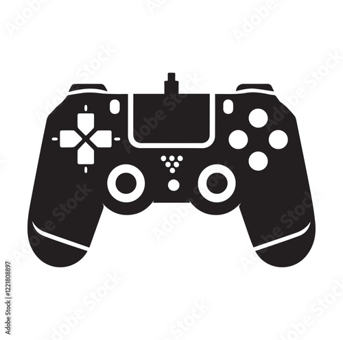 Game Controller vector silhouette SH