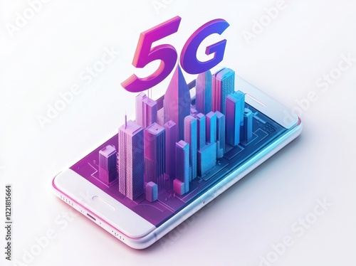 Wallpaper Mural 5G Technology: A City in Your Pocket Torontodigital.ca