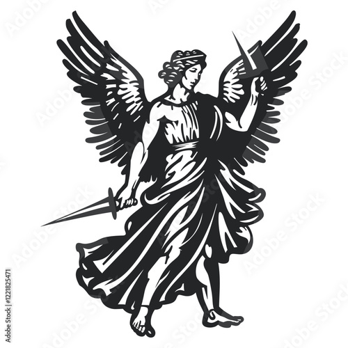 Angel angel illustration design vector
