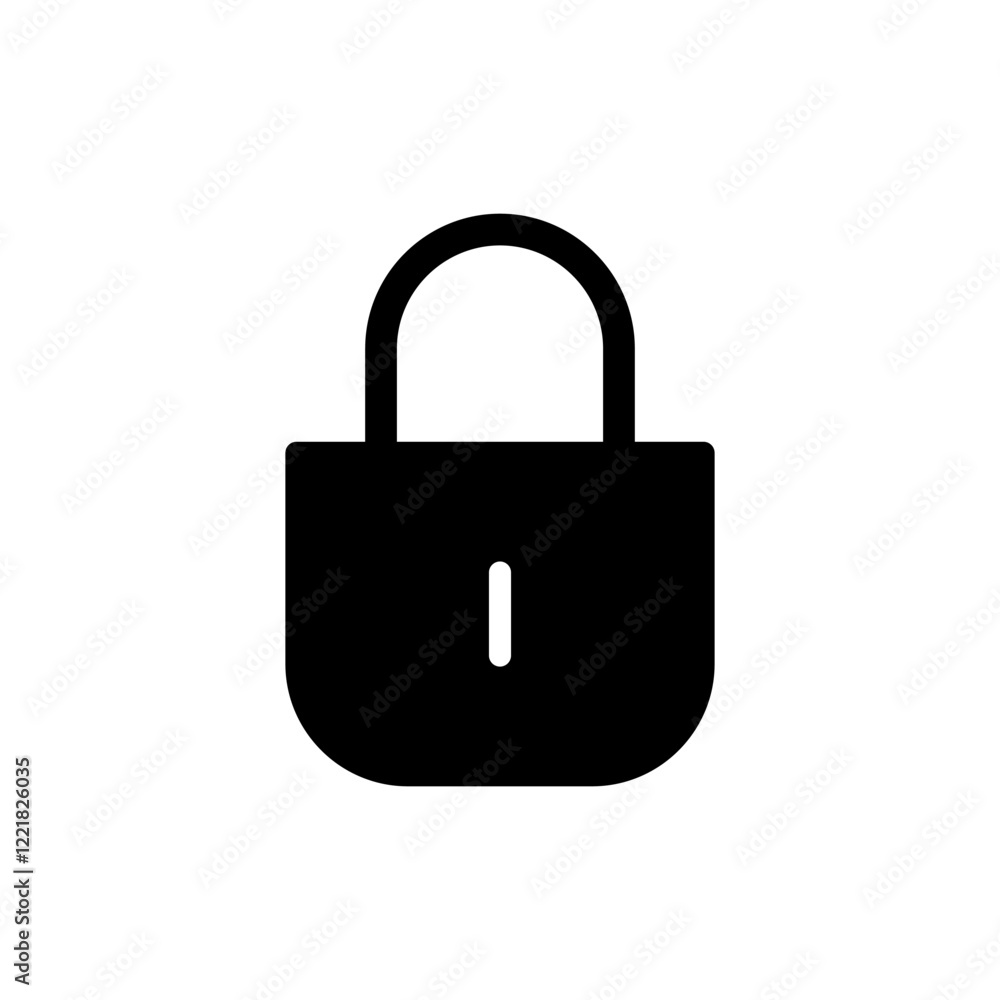 Lock icon vector illustration. Padlock sign and symbol. Encryption icon. Security symbol Lock icon vector illustration. Padlock sign and symbol. Encryption icon. Security symbol